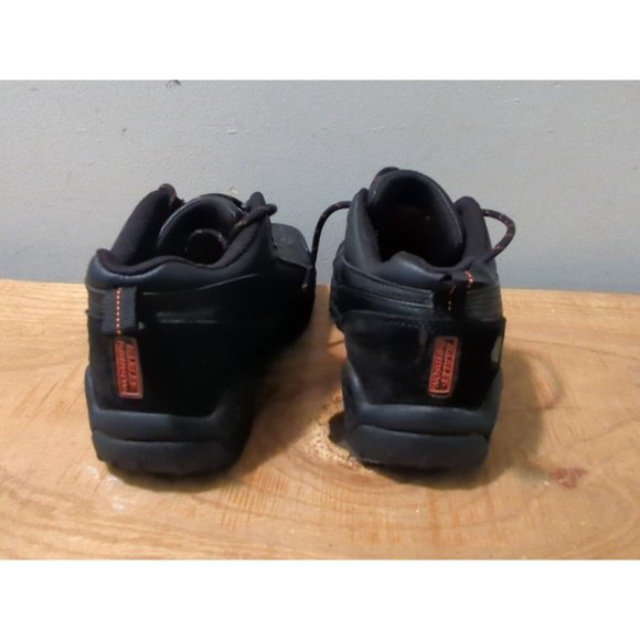 Harley-Davidson Sz9 USA 7 UK Black Lifestyle Sneakers Shoes Lace Up - Picture 6 of 7